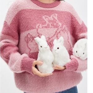 Cute bunny sweater